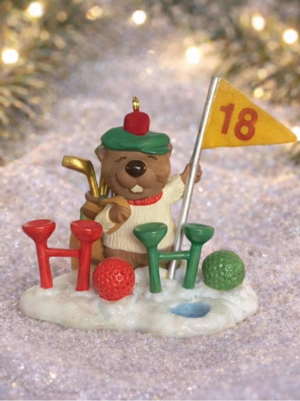 2003 Hallmark Gopher Par Ornament